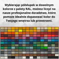FLOWEV Aluminiowy Słupek naścienny, wiszący do ładowarek samochodów elektrycznych i stacji Wallbox EV
