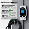 Feyree typ 2 stacja ładowania Wallbox 11kW 16A 3 fazy Wi-Fi APP