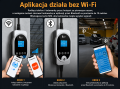 Feyree typ 2 stacja ładowania Wallbox 11kW 16A 3 fazy Wi-Fi APP