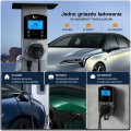 Feyree typ 2 stacja ładowania Wallbox 22kW 32A 3 fazy Wi-Fi Bluetooth RFID