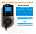 Feyree typ 2 stacja ładowania Wallbox 22kW 32A 3 fazy Wi-Fi Bluetooth RFID