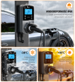 Feyree typ 2 stacja ładowania Wallbox 22kW 32A 3 fazy Wi-Fi Bluetooth RFID