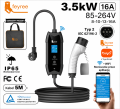 Feyree Typ 2 przenośna ładowarka EV 3,5 kW 16 A WiFi z aplikacją TUYA 5 m