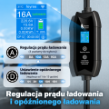 Feyree Typ 2 przenośna ładowarka EV 3,5 kW 16 A WiFi z aplikacją TUYA 5 m