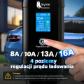 Feyree Typ 2 przenośna ładowarka EV 3,5 kW 16 A WiFi z aplikacją TUYA 5 m